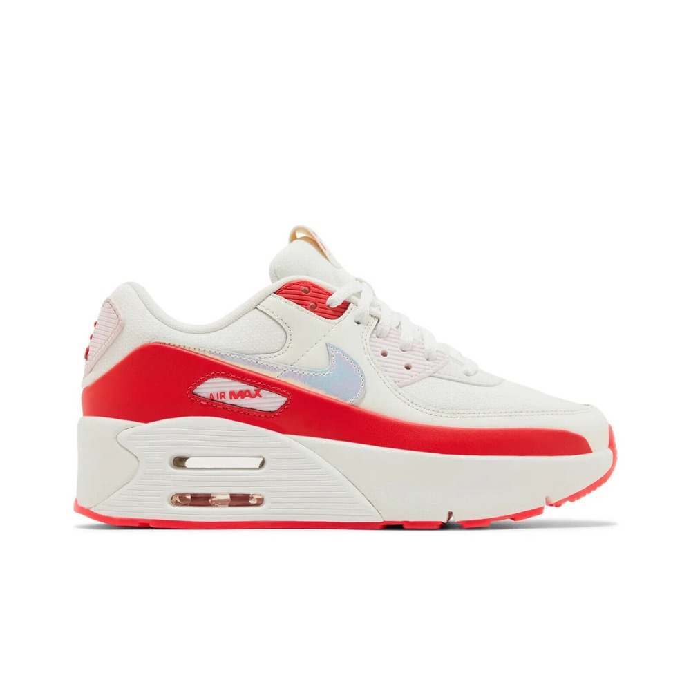 Size 9.5W - Nike Air Max 90 LV9 Sail Siren Red